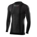 SIXS Langarm Shirt SuperLight carbon/schwarz